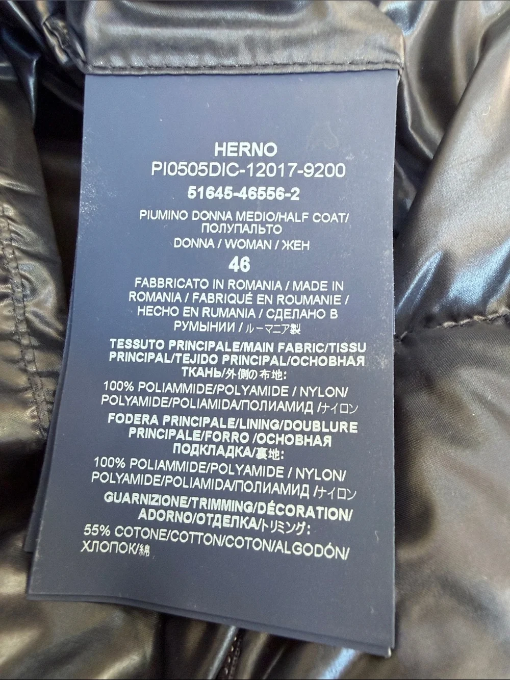 Herno amelia water